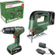Imp Bosch Green Toolkit Easyact 18V-40 + EasySaw 18V-70 | 2 x 2,0 Ah Akku + Ladegerät 06039d810a