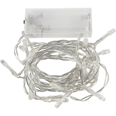 Creativ Company LED-Beleuchtungskabel, L: 3,15 m, transparent, 1 Stück