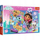 Trefl 100-teiliges Puzzle – Freundschaft im Katzenhaus, Gabbys Puppenhaus