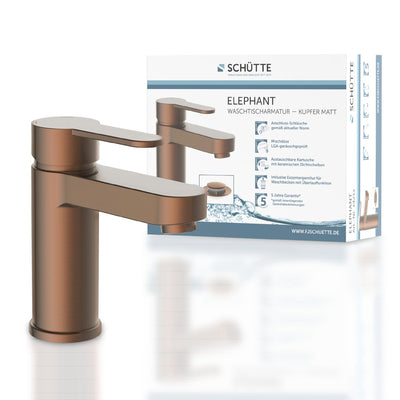 Schütte Schütte Washbeer Mixer Elefantenmatte Kupfer -gelenkt