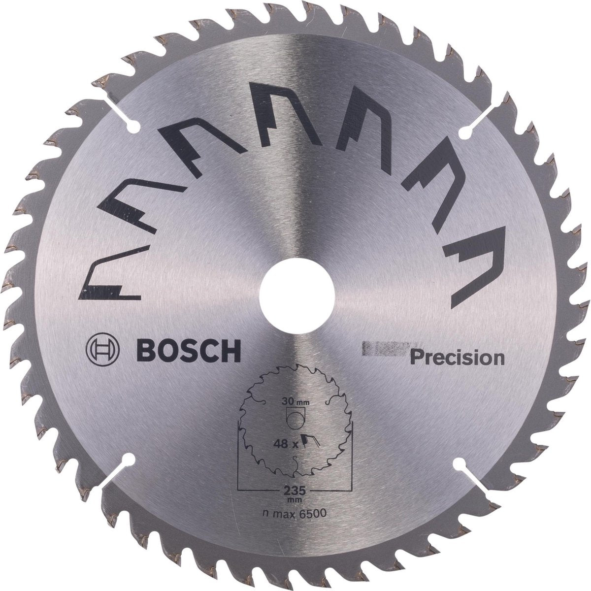 Bosch Kreissägeblatt Präzision 235x2x30 25,t48 (1)