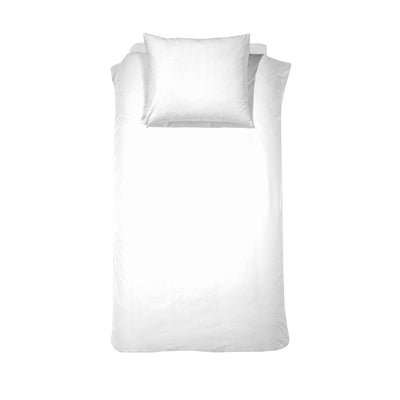 Bettbezug „Cinderella Morning“ – 1 Person – 100 % weiche Flanell-Baumwolle – 140 x 200 220 cm – weiß