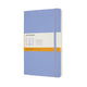 Klassisches Moleskine-Notizbuch – groß – Softcover – liniert – Hortensienblau