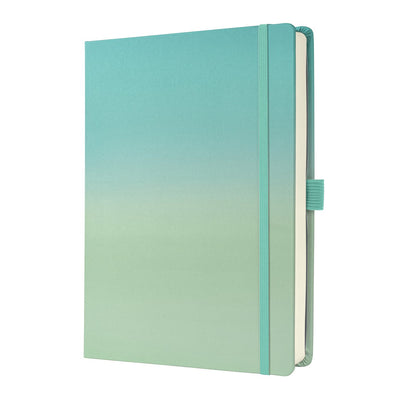 Sigel Bullet Journal – Jolie – A5 – Gradient Sea – punktliniert – punktliniert – Hardcover – si-jb102