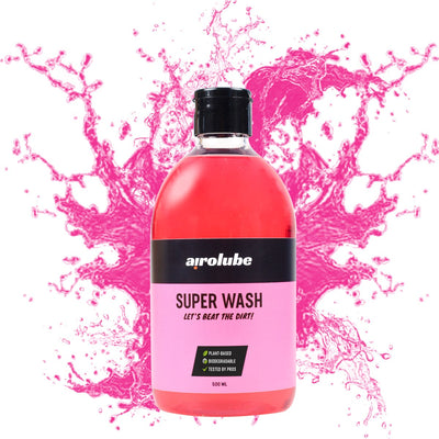 Superwash Fahrradauto Shampoo 500 ml rot