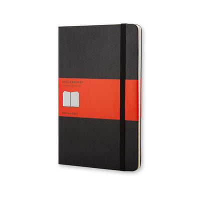 Moleskine-Adressbuch – groß – Hardcover – schwarz