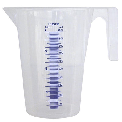 Pressol-Messbecher – 1 Liter – transparent – Kunststoff – Litergröße