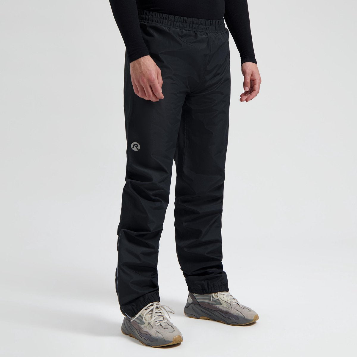 Rogelli Commuter Core Regenhose Unisex – wasserdicht – Schwarz – L