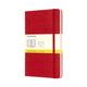 Klassisches Moleskine-Notizbuch – groß – Hardcover – kariert – rot