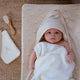 Little Dutch Wickelauflagenbezug – Beige – Newborn Naturals – Little Goose