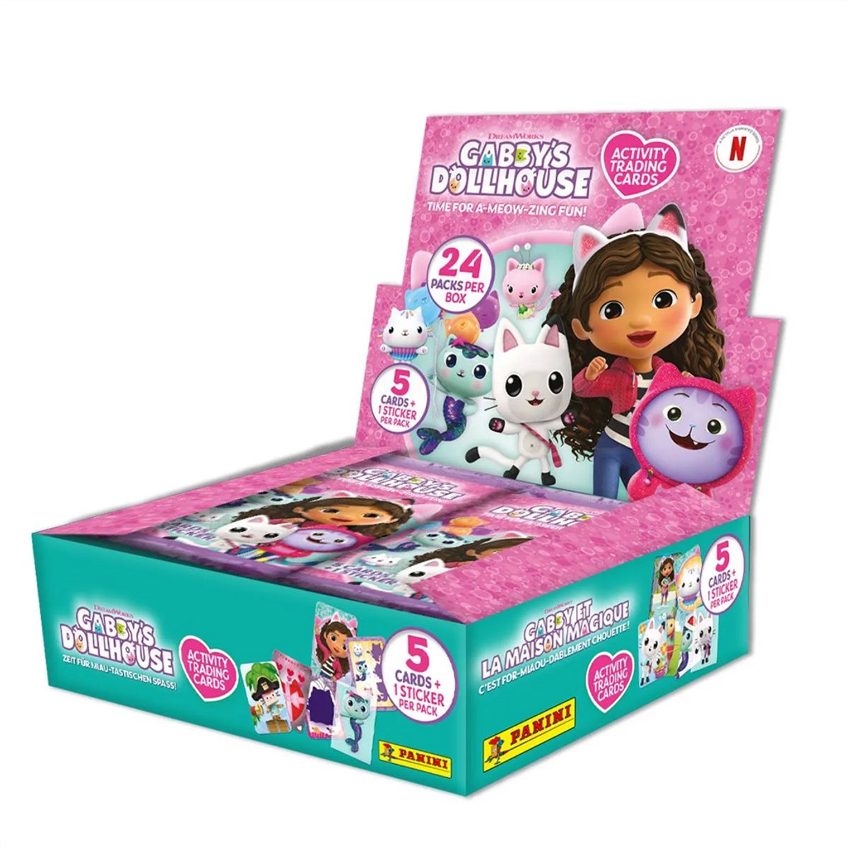Panini Gabby's Dollhouse Sammelkartenbox