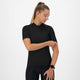 Rogelli Core Radtrikot Damen – Kurzarm – Schwarz – M