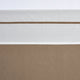 Meyco Babybettlaken mit Paspelierung – Taupe – 100 x 150 cm – 0,3 Tog