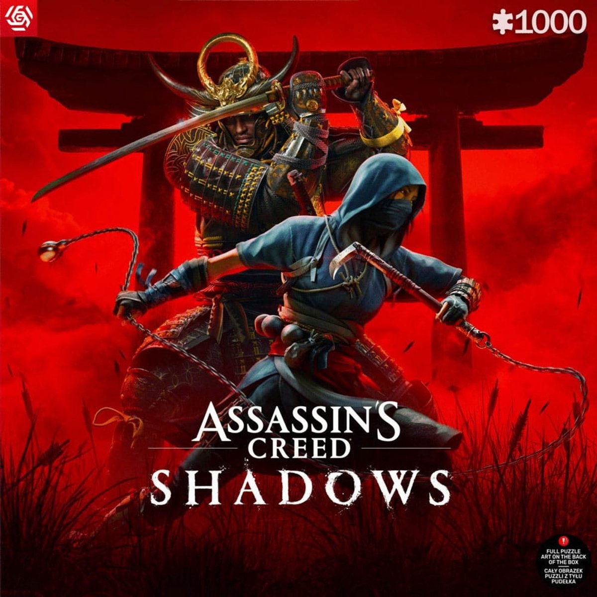 Gute Beute Assassin's Creed Shadows - Naoe Yasuke Puzzle - Puzzle 1000 Teile