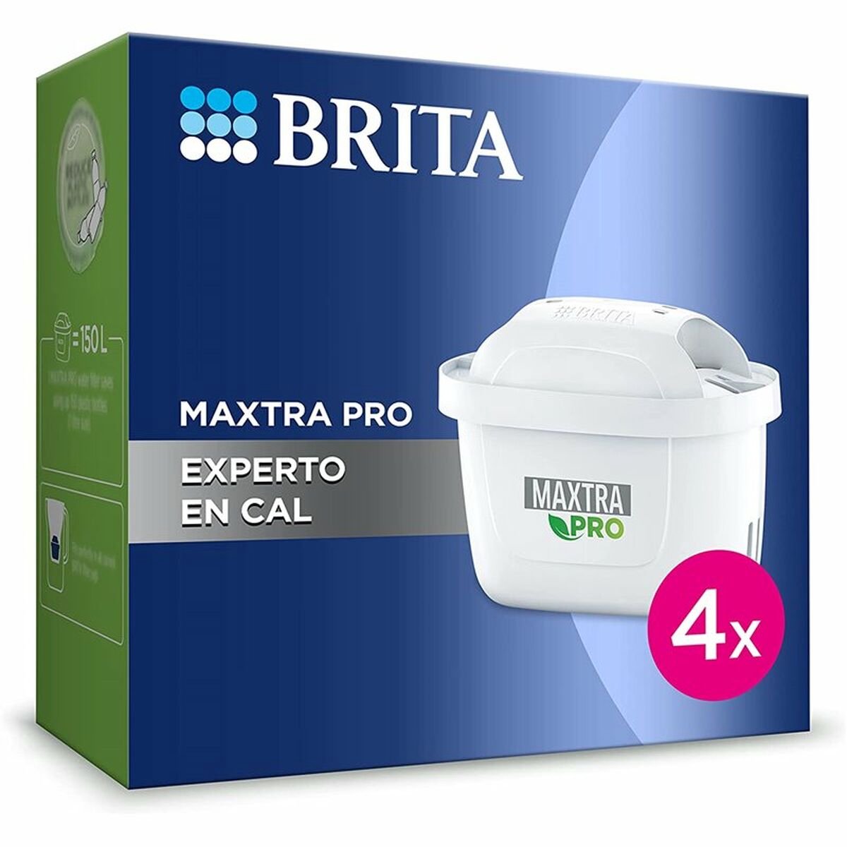 Brita Maxtra Pro Limescale Expert Wasserfilter 4 Einheiten transparent