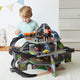 Hape Mighty Mountain Mine – Holzeisenbahn-Set Bergmine-Spielset mit Kran und Spiralschiene, 34-teilig, 3+