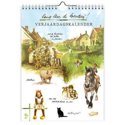 Rien Poortvliet Geburtstagskalender – Es lebe der Bauernhof – 18 x 25 cm