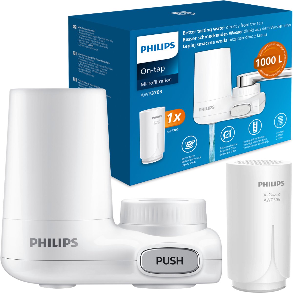 Philips awp3703 – Leitungswasserfilter – lecker und sauber – einfache Installation