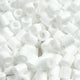 Nabbi-Perlen zum Aufbügeln, Größe 5 x 5 mm, Lochgröße 2,5 mm, mittel, weiß (32221), 6000 Stück, 1 Box