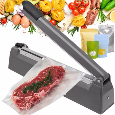 Ruhhy Folienschweißgerät 300 mm – manuell, 255 W, einstellbare Zeit, für PE, PP, PVC und Luftpolsterfolie