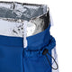 Muitomas Kühltasche 8 Liter – Wärmeisolierung – ein zentrales Fach – Seitentasche für Flasche – verstellbarer Schultergurt – blau
