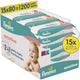 Pampers Sensitive Babytücher – 15 Packungen – 1200 Babytücher