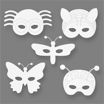 Insektenmaskenkarton, 16st.