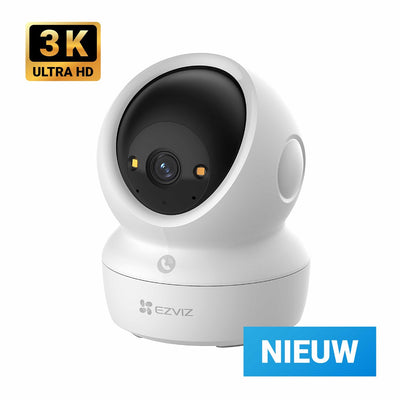Ezviz h6c g1 3k – Überwachungskamera für den Innenbereich – 360° Schwenk-/Neigefunktion – Nachtmodus – Haustierkamera – Petcam – Bewegungs- und Geräuscherkennung – keine monatlichen Kosten