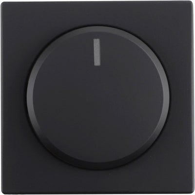 Busch-Jaeger - Schwarzer Dimmerknopf - Future Linear - Zentralplattendimmer