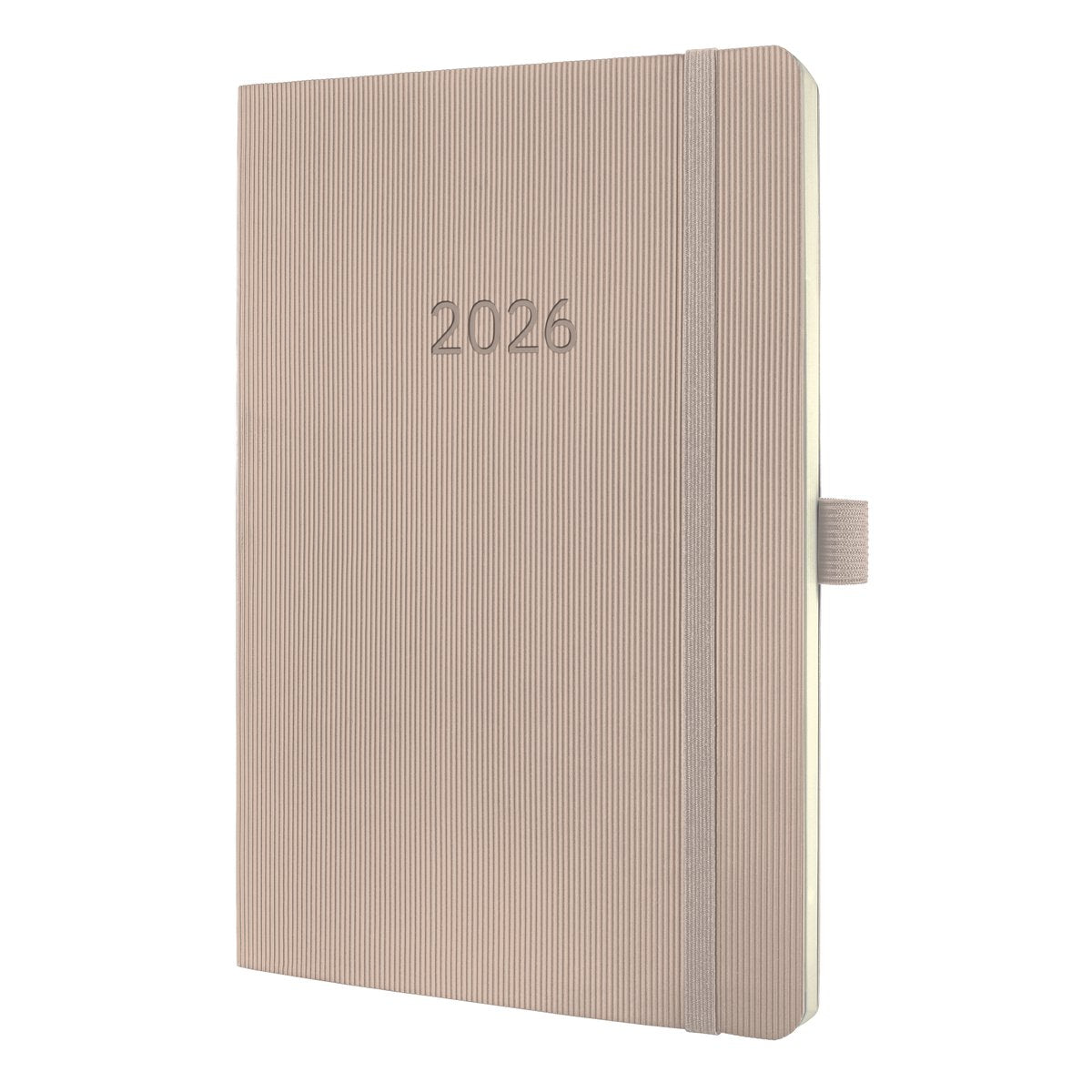 Sigel Wochenplaner 2026 Conceptum – Größe A5 – Taupe – Softcover – SI-C2630