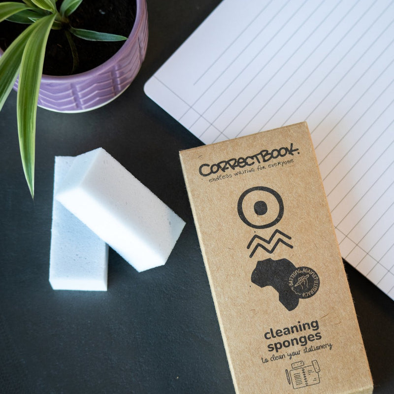 Correctbook-Reinigungsschwämme