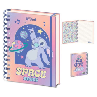 Disney Lilo Stitch (Planetary) Spiralnotizbuch im A5-Format