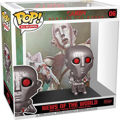 Funko-Queen – Pop! Alben Nachrichten aus aller Welt 9 cm Sammlerfigur – mehrfarbig
