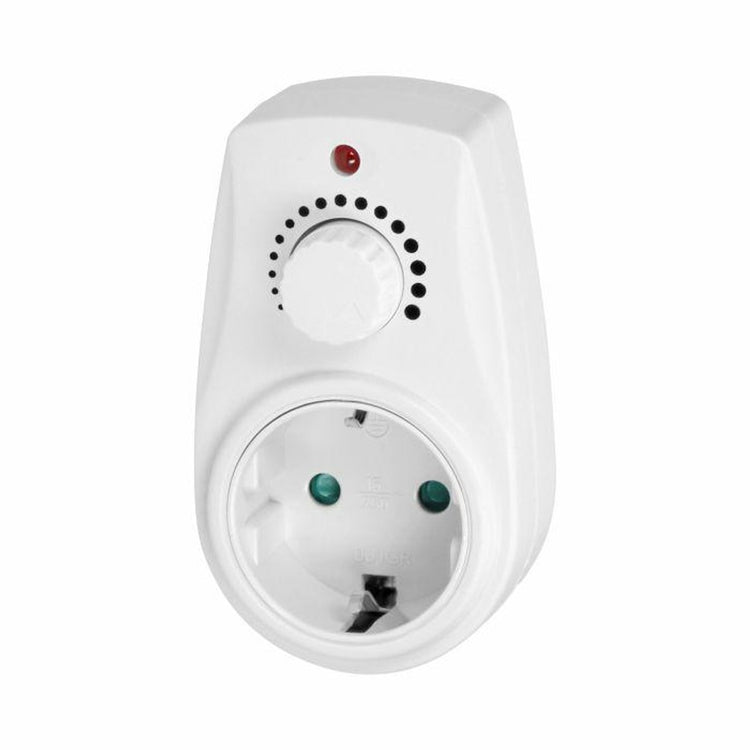 Orno Durchgangsstecker mit Dimmer - Steckerdimmer Steckdimmer - min. 40 Watt max. 280 Watt – LED-Dimmer – Glühbirnen-Dimmer – für die Niederlande
