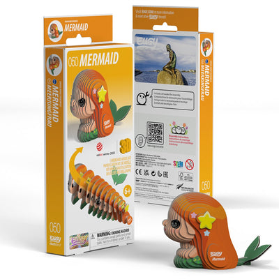 Eugy 3D-Puzzle – Meerjungfrau – Fantasiefiguren – langlebig – alle sammeln – 6 Jahre