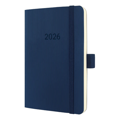 Sigel Wochenplaner 2026 Conceptum – Format A6 – Mitternachtsblau – Softcover – SI-C2633