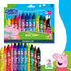 Staedtler Peppa Pig x Noris Junior Wachsmalstifte – Set mit 12 Stück