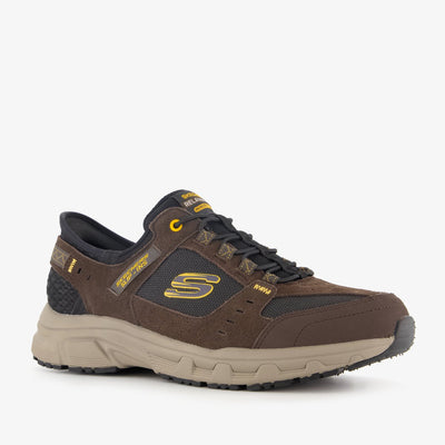 Skechers Slip-Ins Herren-Wanderschuhe Katze. ein Braun – Größe 42 – extra Komfort – Memory-Schaum