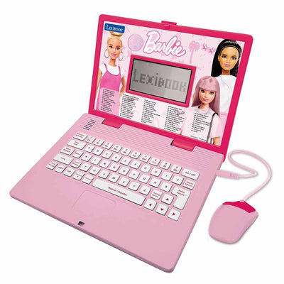 Lexibook Barbie zweisprachiger Lernlaptop – 124 Aktivitäten auf Französisch und Niederländisch