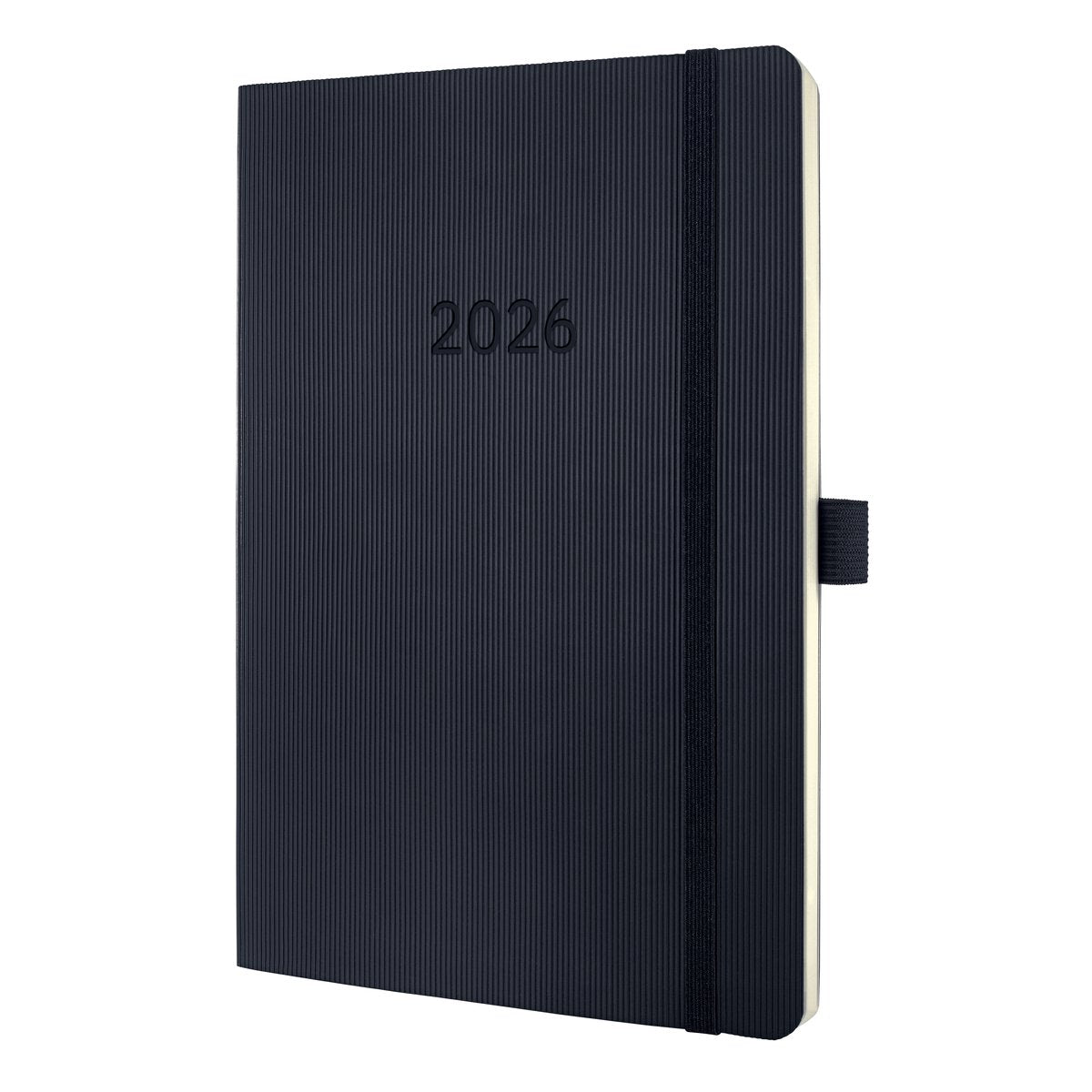 Sigel Wochenplaner 2026 Conceptum – Format A5 – Schwarz – Softcover – Si-C2622