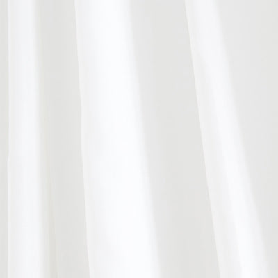 Differnz Duschvorhangbasis – 180 x 200 cm – wasserdichtes Peva – weiß