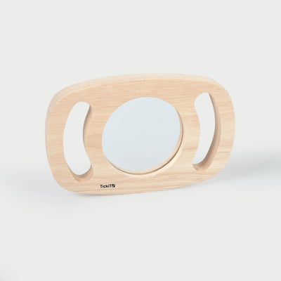 Tickit® handlicher Handspiegel aus Holz