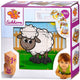 Eichhorn Holzblock Puzzle Farm