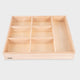 Tickit ® Sortierbox aus Holz (7 Fächer)
