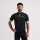 Rogelli Core Radtrikot Herren – Kurzarm – Schwarz fluoreszierend Gelb – XXL