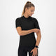 Rogelli Core Radtrikot Damen – Kurzarm – Schwarz – L