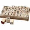 Creativ Company Holzstempel -Set, 45DLG.