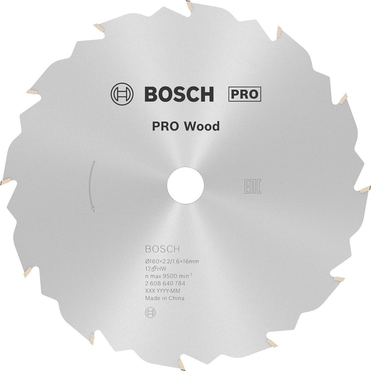 Bosch cirkzb speed 160x16x2,4 12t fz wz