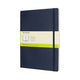 Klassisches Moleskine-Notizbuch – extra groß – Softcover – leer – Saphirblau