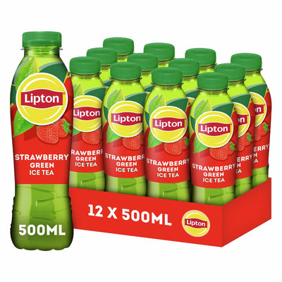 Lipton Eistee grüne Erdbeerkapsel (12x 500ml)